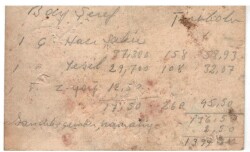 ZEYTİNYAĞ-SABUN 1940 Bilginler Yağ ve Sabun Kartvizit EFM981 - 2