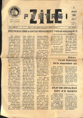 Zile Postası Gazetesi 1 Aralık 1981 - Doktor Faruk Demirtola Zilede Muayenehane Açtı GZ115691 - 1