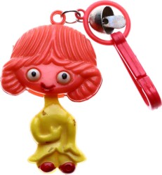 Zilli Oyuncak Maskot Eski Anahtarlık AKS1035 - Gökçekoleksiyon