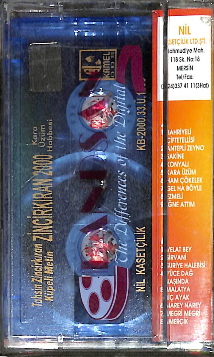 Zincirkıran 2000 - Kara Üzüm Habbesi Kaset (Sıfır) KST28189 - 2