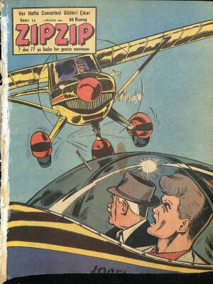 ZIPZIP, 7den 77e Kadar Her Gencin Mecmuası 1 Ağustos 1964 Sayı 14 - 50 Kuruş NDR79829 - 1