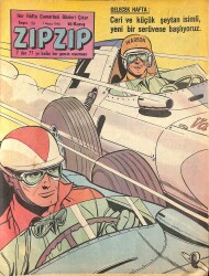 ZIPZIP, 7den 77e Kadar Her Gencin Mecmuası 1 Mayıs 1965 Sayı 53 - Beş Yarış - Yaman Gazeteci Rik NDR78419 - Gökçekoleksiyon