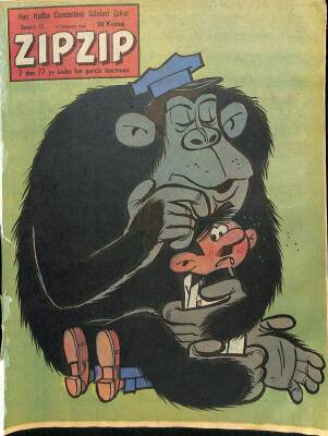 ZIPZIP, 7den 77e Kadar Her Gencin Mecmuası 11 Temmuz 1964 Sayı 11 - 50 Kuruş NDR79825 - 1