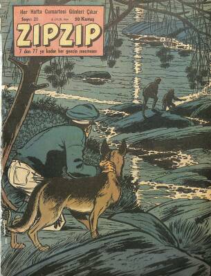 ZIPZIP, 7den 77e Kadar Her Gencin Mecmuası 12 Eylül 1964 Sayı 20 - 50 Kuruş NDR79835 - 1