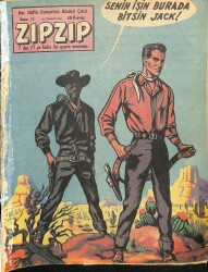 ZIPZIP, 7den 77e Kadar Her Gencin Mecmuası 18 Temmuz 1964 Sayı 12 - 50 Kuruş NDR79827 - Gökçekoleksiyon