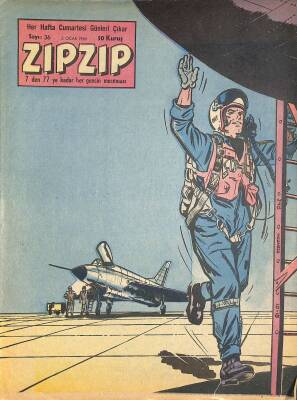 ZIPZIP, 7den 77e Kadar Her Gencin Mecmuası 2 Ocak 1965 Sayı 36 - Acar Cekin Maceraları NDR78420 - 1