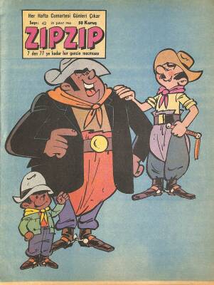 ZIPZIP, 7den 77e Kadar Her Gencin Mecmuası 20 Şubat 1965 Sayı 43 - Üçüncü Gol NDR78463 - 1