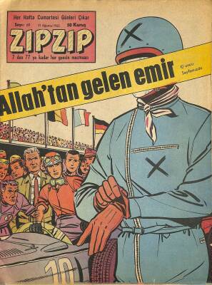 ZIPZIP, 7den 77e Kadar Her Gencin Mecmuası 21 Ağustos 1965 Sayı 69 - Gök Akrobatları NDR78446 - 1