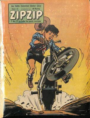 ZIPZIP, 7den 77e Kadar Her Gencin Mecmuası 22 Ağustos 1964 Sayı 17 - 50 Kuruş NDR79832 - 1