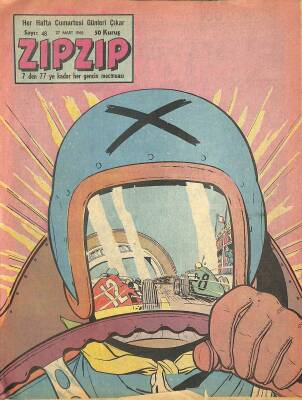 ZIPZIP, 7den 77e Kadar Her Gencin Mecmuası 27 Mart 1965 Sayı 48 - Gizli El - Beş Yarış NDR78445 - 1