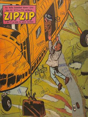 ZIPZIP, 7den 77e Kadar Her Gencin Mecmuası 30 Nisan 1966 Sayı 105 - Canavarın Gölgesi NDR78416 - 1