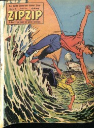 ZIPZIP, 7den 77e Kadar Her Gencin Mecmuası 5 Eylül 1964 Sayı 19 - 50 Kuruş NDR79834 - Gökçekoleksiyon