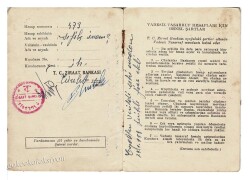 Ziraat Bankası 1958 Yılı Hesap Cüzdanı EFM706 - 4