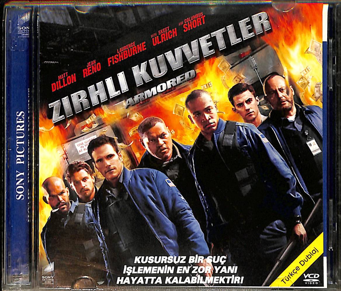 Zırhlı Kuvvetler - Armored (2009) Orjinal Vcd Film ' Jean Reno - Laurence Fishburne ' VCD28676 - 1