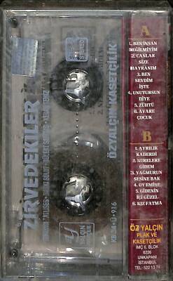 Zirvedekiler - İbrahim Tatlıses - Hakkı Bulut - Bülent Serttaş - Kenan Temiz Kaset (Sıfır) KST24564 - 4