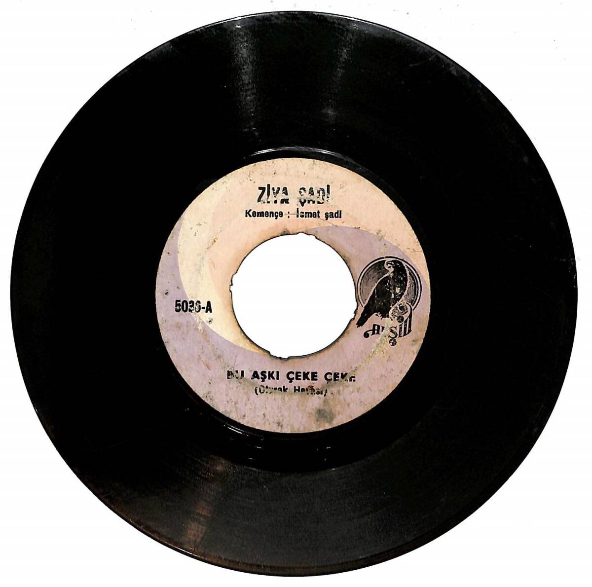 Ziya Şadi (Kemençe: İsmet Şadi) – Bu Aşkı Çeke Çeke & Karadeniz Kızlar Horonu Plak (10/6.5) PLK26854 - 1
