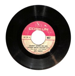 Ziya Taşkent - Hasret İçimde Bir Kor Gitmek Kolay Kalmak Zor / Bir Acıki İçimde İnan Gülemiyorum Plak (10/6.5) PLK24322 - Gökçekoleksiyon