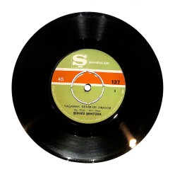 Şükrü Şentürk - Yaşamak Benim de Hakkım / Çilekeş Gönlüm Plak (10/7.5) PLK24319 - Gökçekoleksiyon