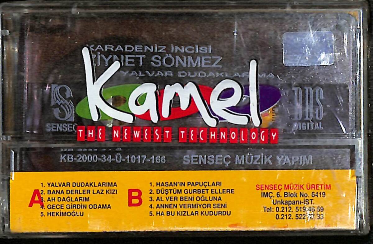 Ziynet Sönmez - Yalvar Dudaklarıma Kaset (Sıfır) KST26695 - 2