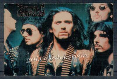 Zodiac Mindwarp Kartpostal KRT3602 - 1
