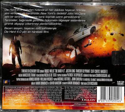 Zor Ölüm 4.0 (Bruce Willis) VCD Film VCD16960 - 2