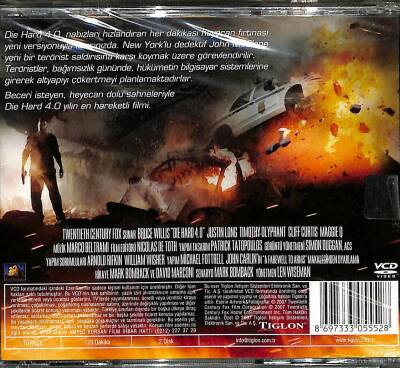 Zor Ölüm 4.0 (Bruce Willis) VCD Film VCD17007 - 2