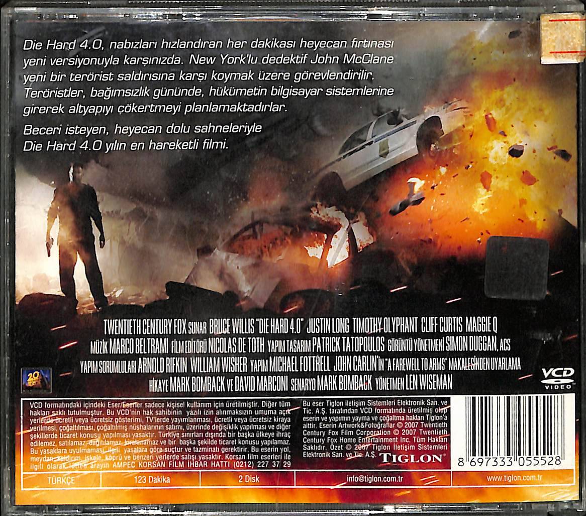 Zor Ölüm 4.0 VCD Film (10/7.5) VCD26081 - 2