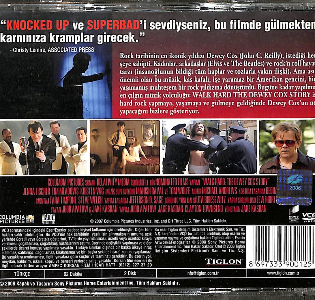 Zorlu Yol Dewey Cox`un Hikayesi Orijinal VCD Film VCD29169 - 2