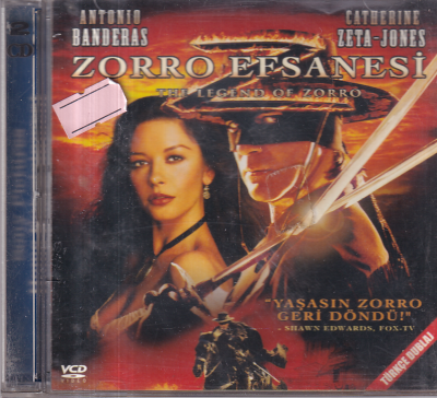 Zorro Efsanesi (Antonio Banderas)VCD Film VCD11088 - 1