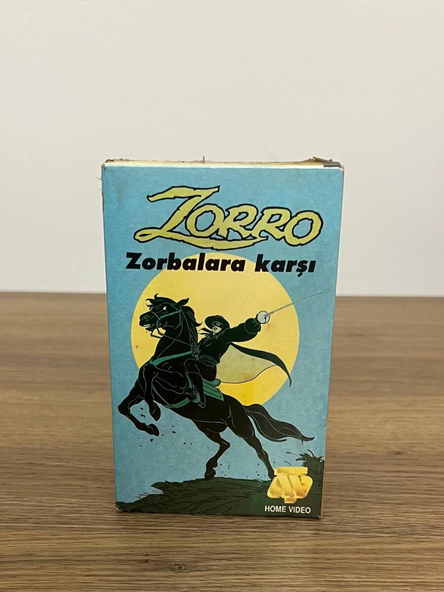 ZORRO Zorbalara Karşı - BETA - Açılmamış Jelatininde Video Kaset DVD2853 - 4