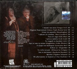 Zülfü Livaneli & Maria Farantouri - I Mnimi Tou Nera CD (İkinci El) CD3952 - 2