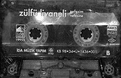 Zülfü Livaneli - Nefesim Nefesine Kaset (Kırmızı Bandrol - İkinci El) KST27720 - 1