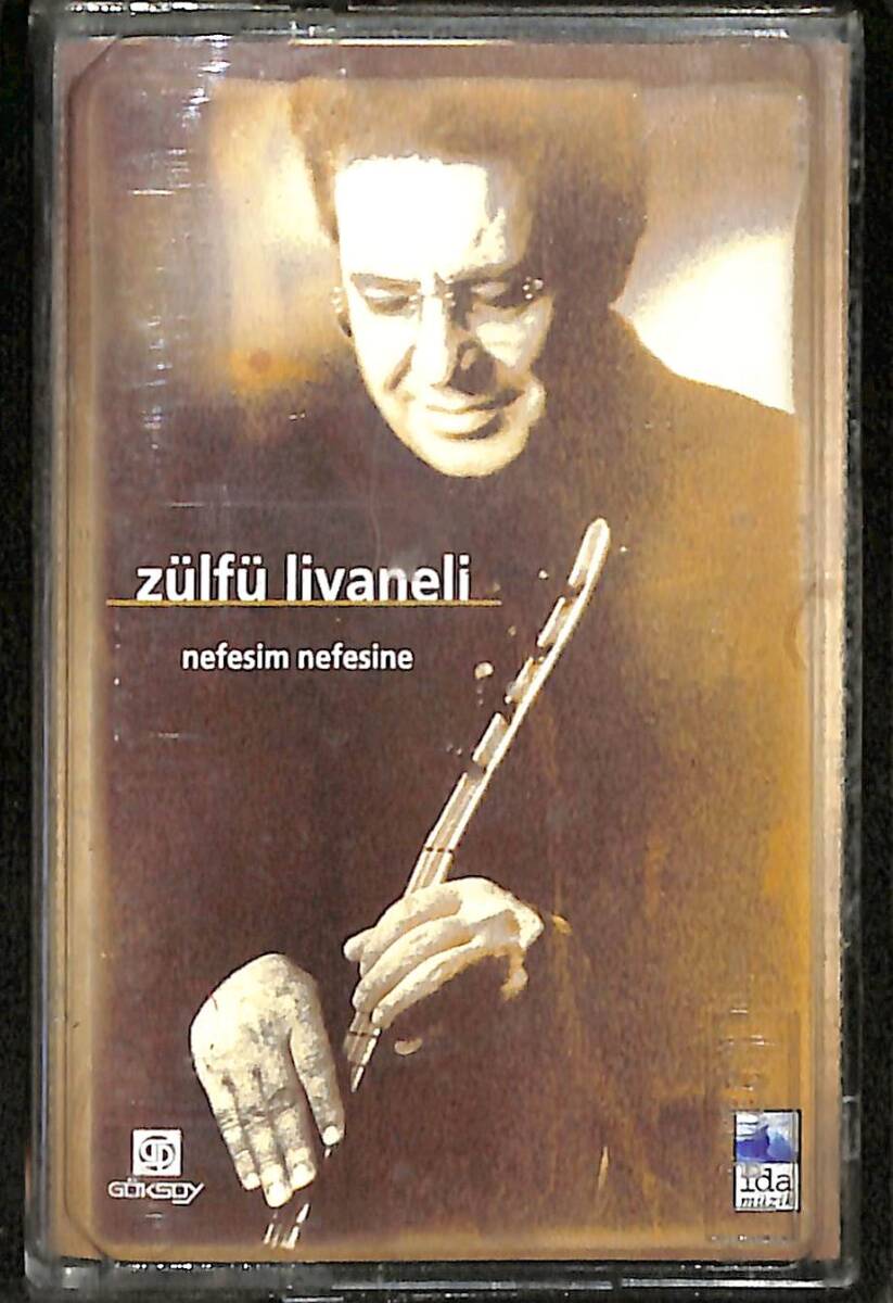 Zülfü Livaneli - Nefesim Nefesine Orijinal Kaset (İkinci El) * IDA Müzik -Kırmızı Bandrol - 1998 * KST30173 - 1
