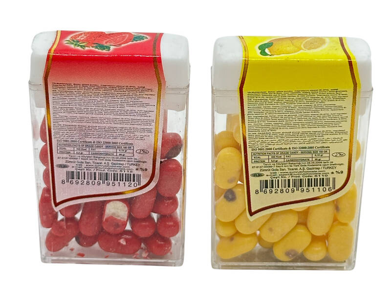 Zümrüt Reply Çilek Ve Limon Aromalı Draje Şeker 2'li Lot AOB4440 - 2