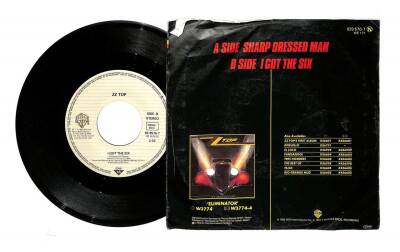 ZZ TOP (1983) - Sharp Dressed Man I Got The Six Plak (109) PLK15609 - 2